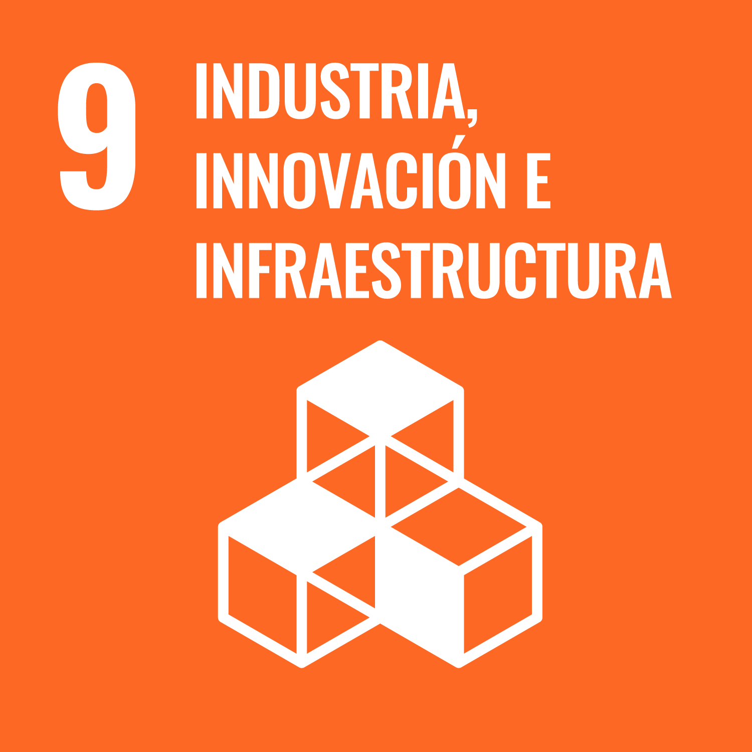 ODS 9 - Construir infraestructuras resilientes, promover la industrialización sostenible y fomentar la innovación