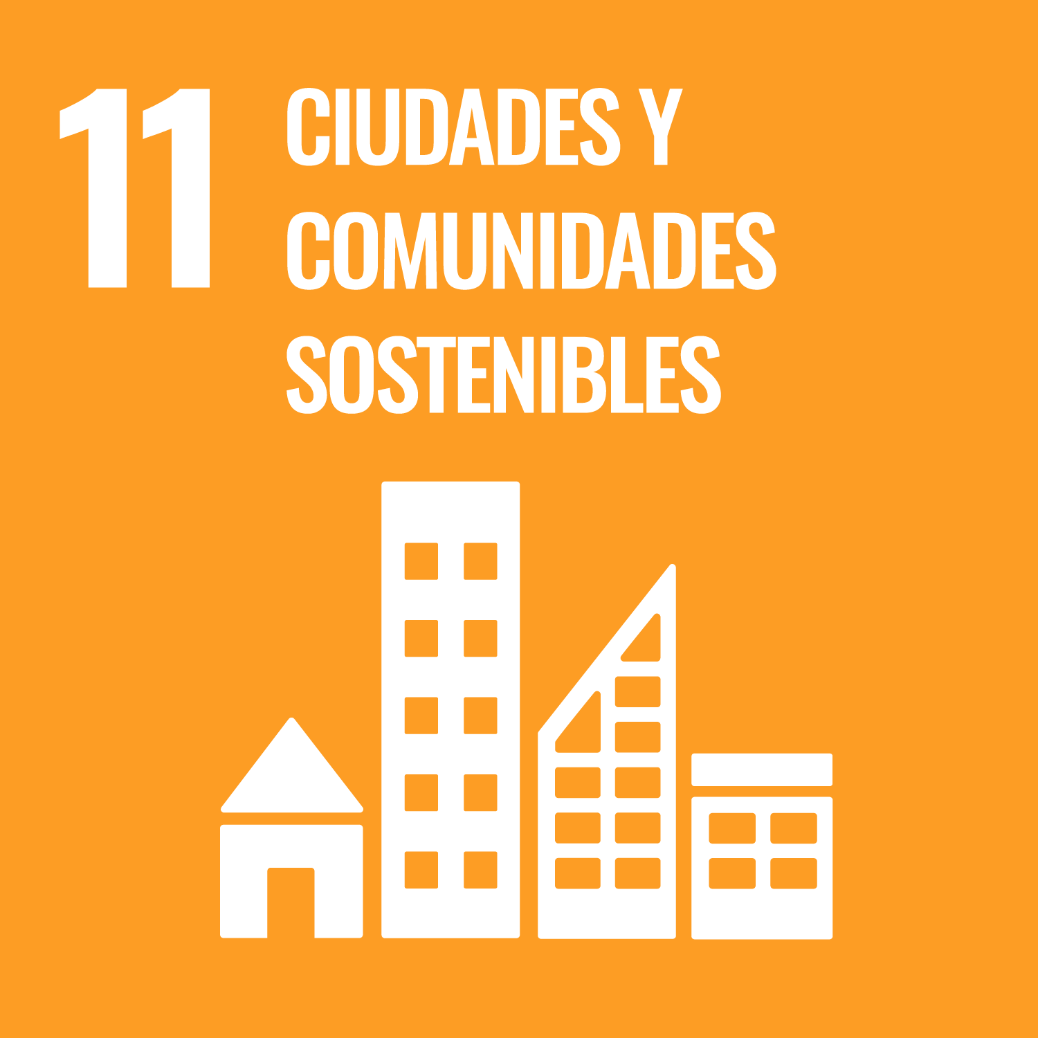 ODS 11 - Lograr que las ciudades sean más inclusivas, seguras, resilientes y sostenibles